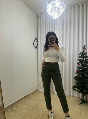 Beli Lastikli Jean Haki - 2