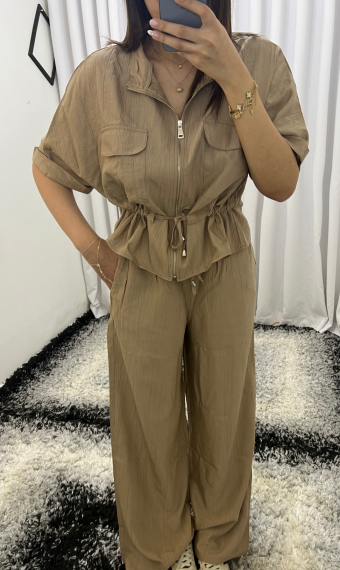 Pantolon Fermuarlı Ceket Takım - 1
